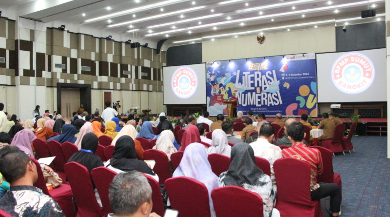 Semarak Festival Literasi dan Numerasi BPMP Sumut